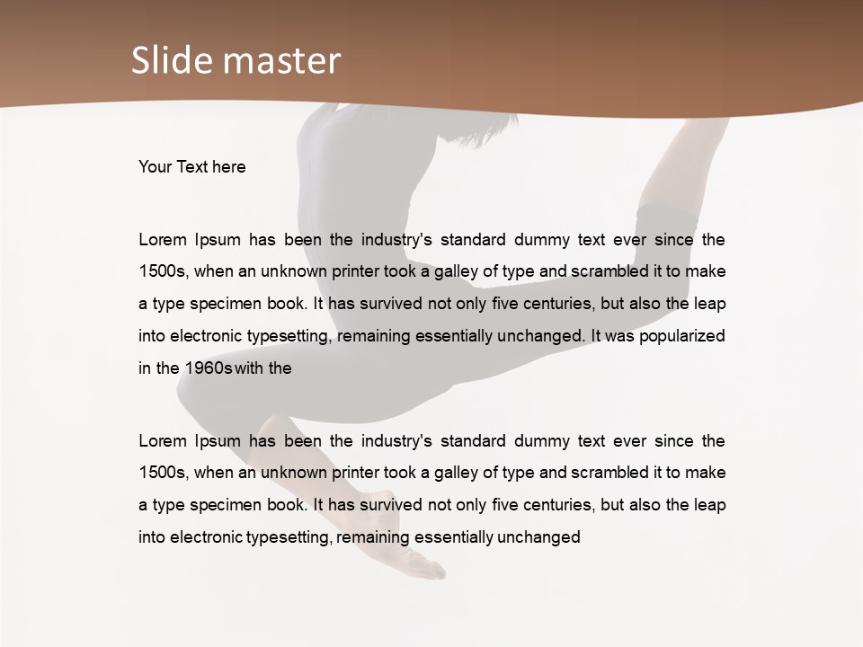 Tánc PowerPoint Template
