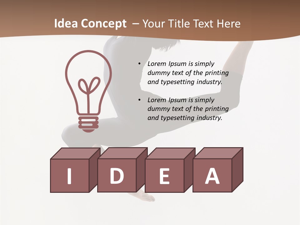 Tánc PowerPoint Template