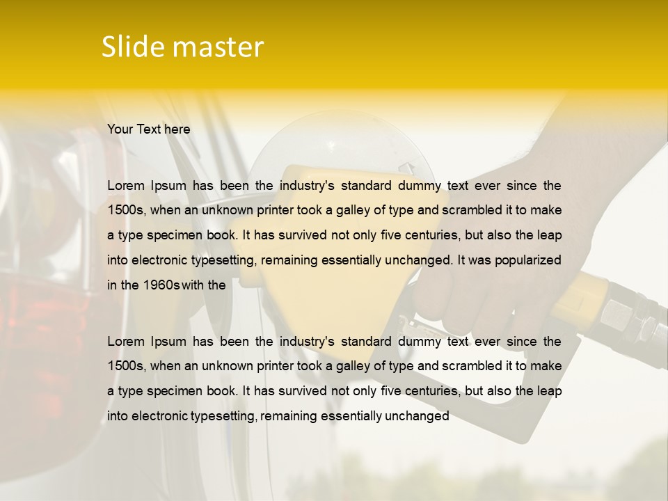Fill Up PowerPoint Template