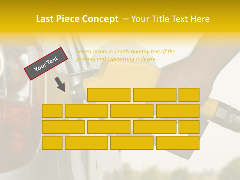 Fill Up PowerPoint Template