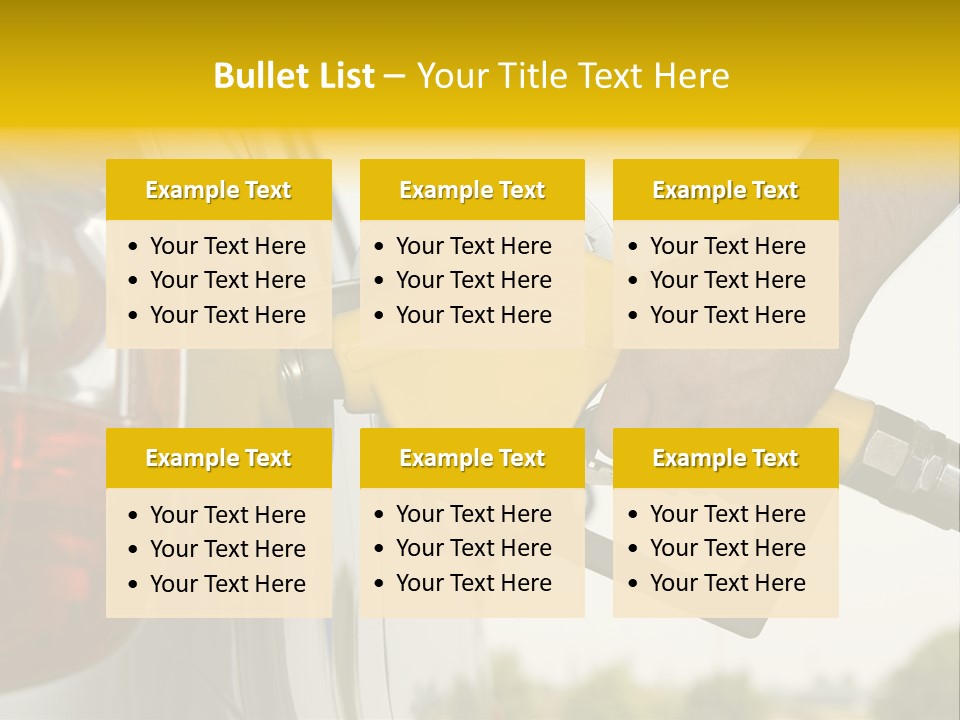 Fill Up PowerPoint Template