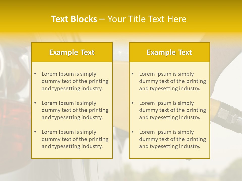 Fill Up PowerPoint Template