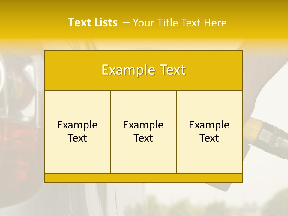 Fill Up PowerPoint Template