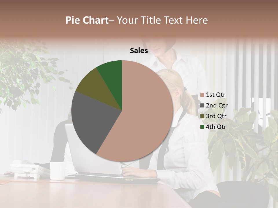 White Color Table PowerPoint Template