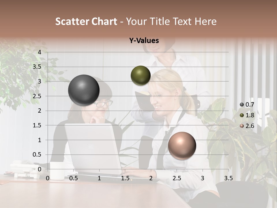 White Color Table PowerPoint Template