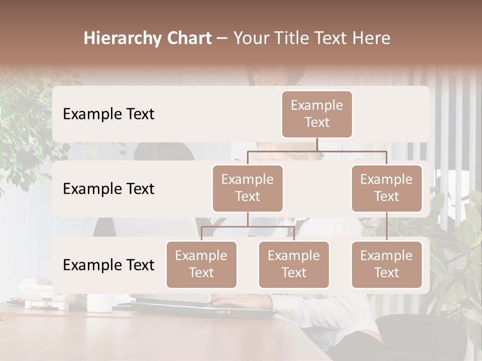 White Color Table PowerPoint Template