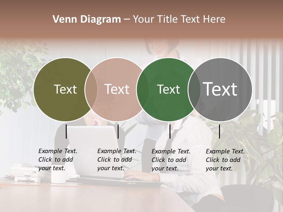 White Color Table PowerPoint Template