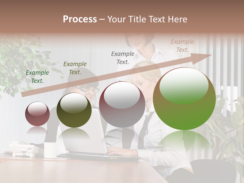 White Color Table PowerPoint Template