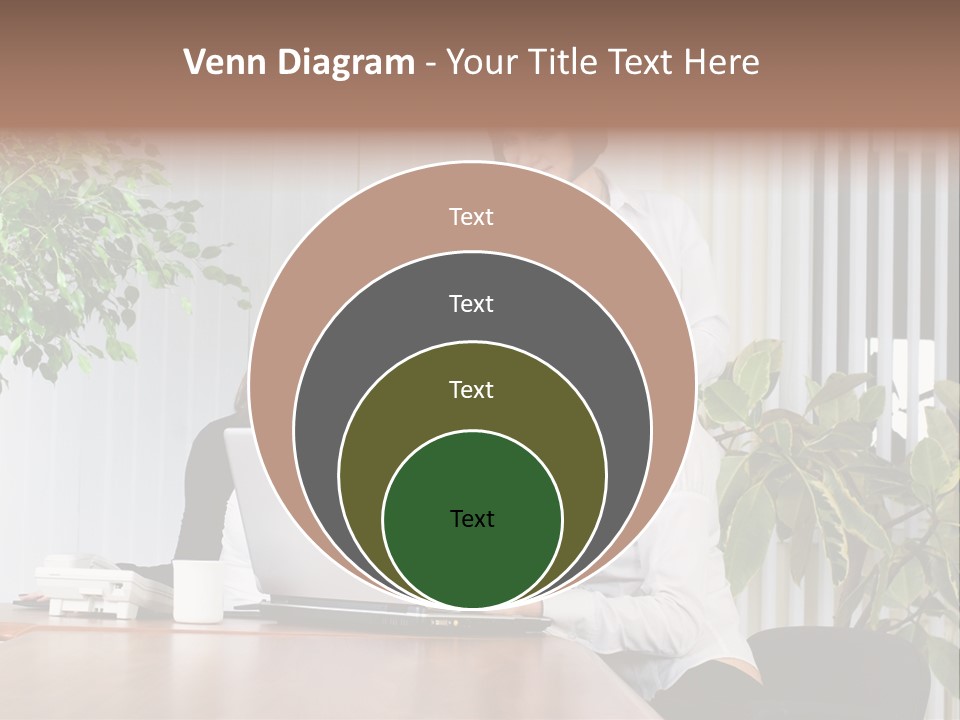 White Color Table PowerPoint Template