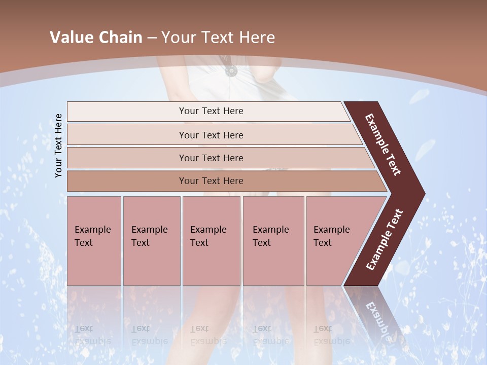 Female Underwear PowerPoint Template