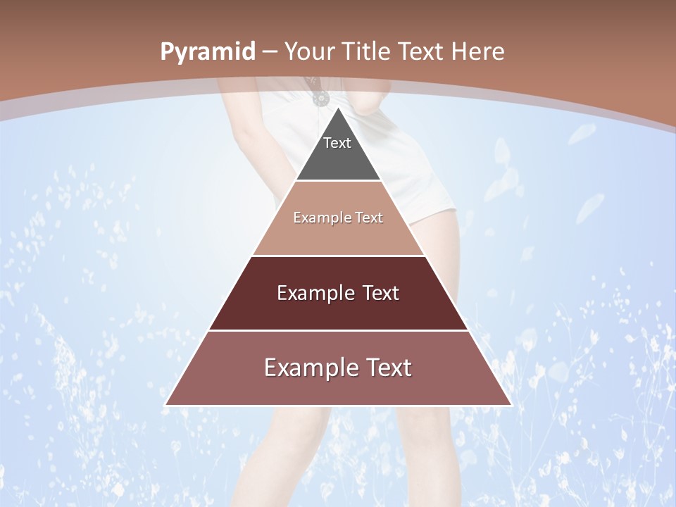 Female Underwear PowerPoint Template