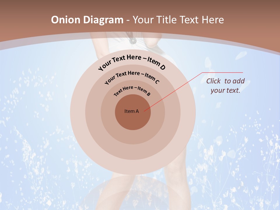 Female Underwear PowerPoint Template