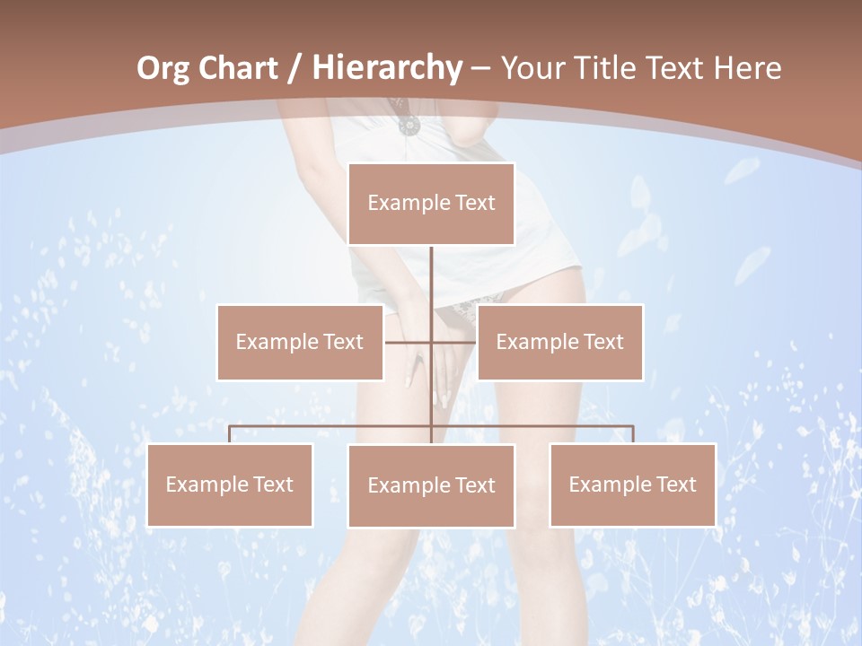 Female Underwear PowerPoint Template