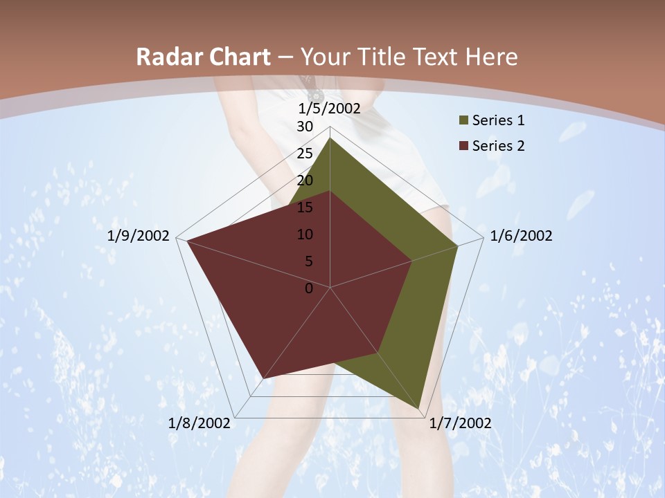 Female Underwear PowerPoint Template