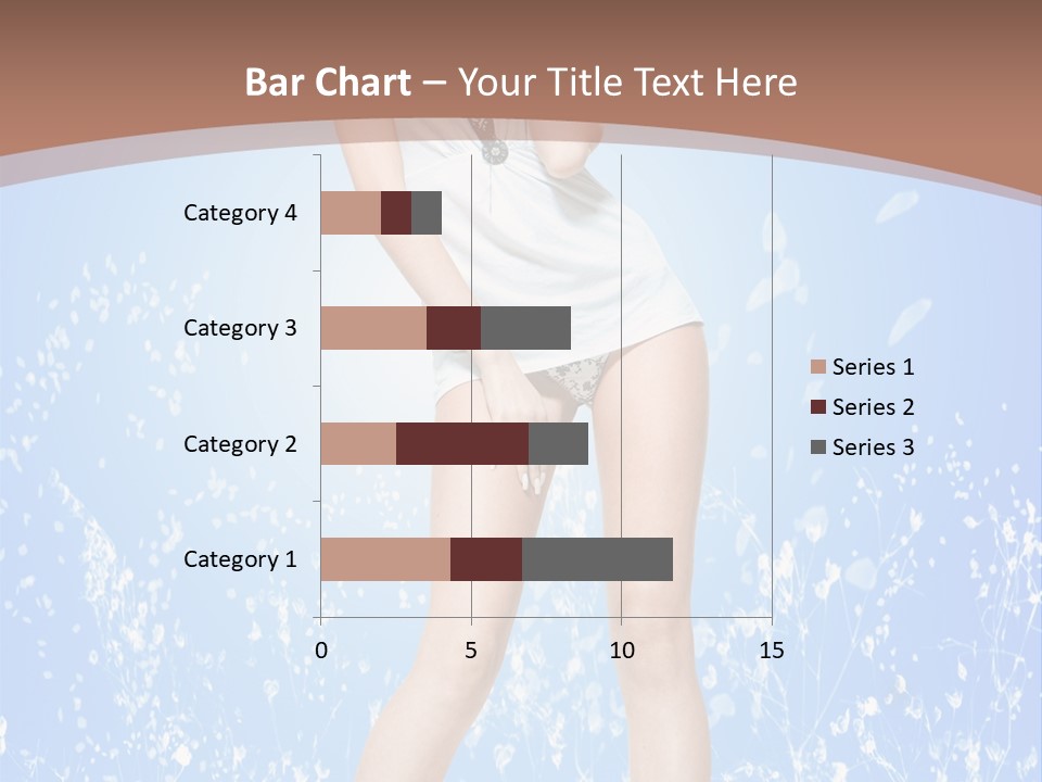 Female Underwear PowerPoint Template