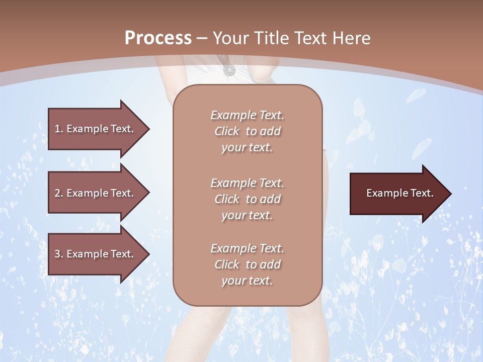 Female Underwear PowerPoint Template