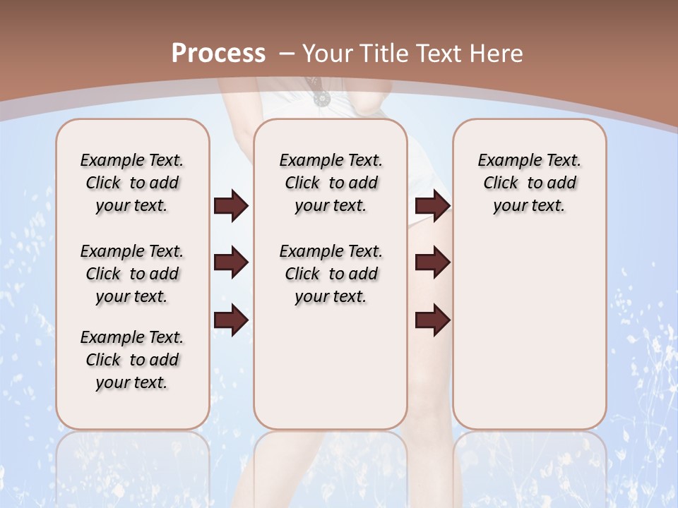 Female Underwear PowerPoint Template