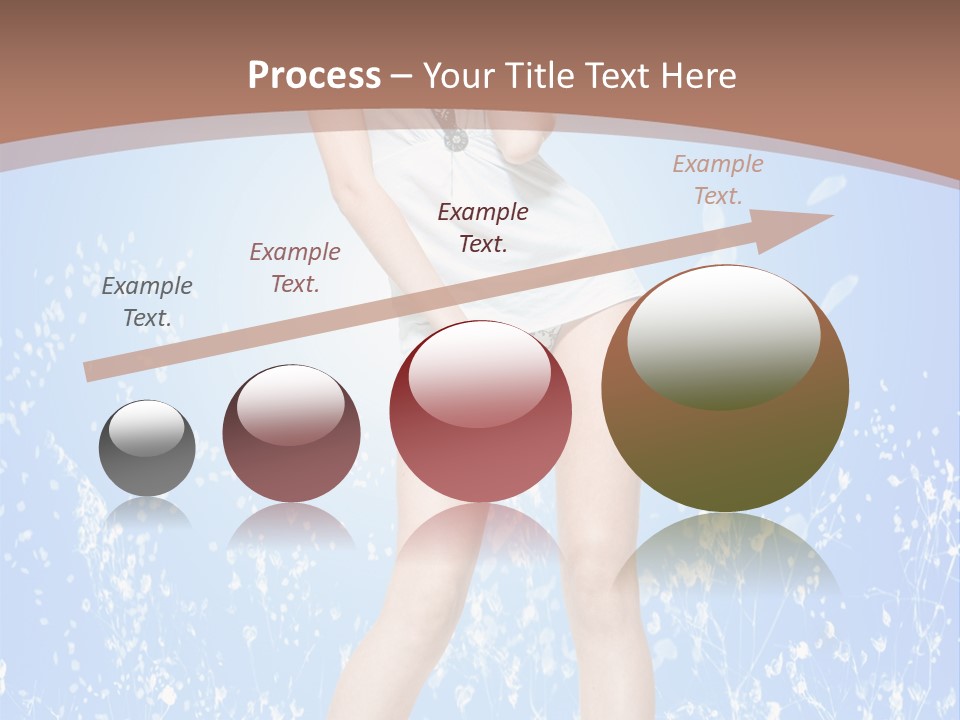 Female Underwear PowerPoint Template