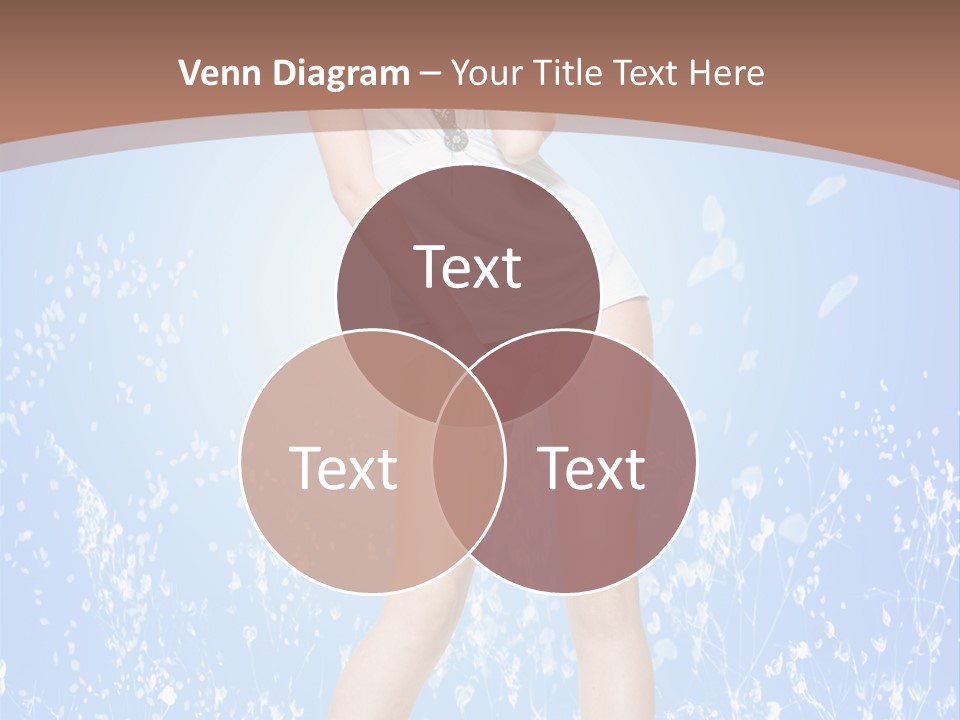 Female Underwear PowerPoint Template