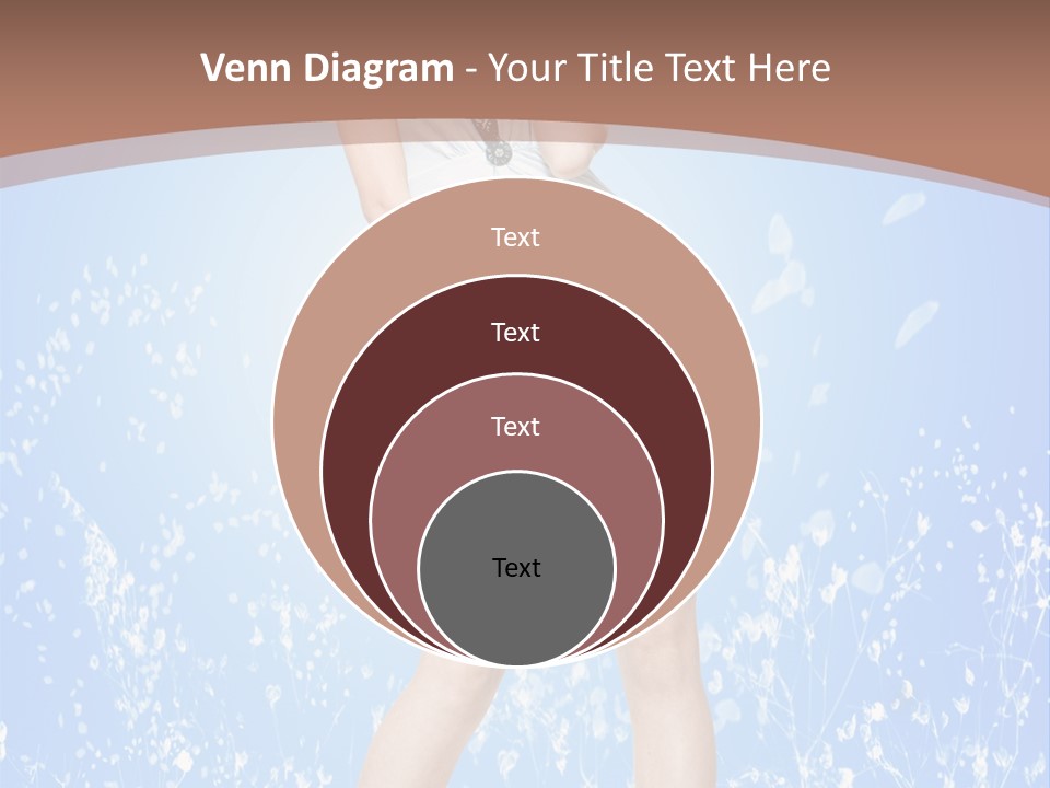 Female Underwear PowerPoint Template