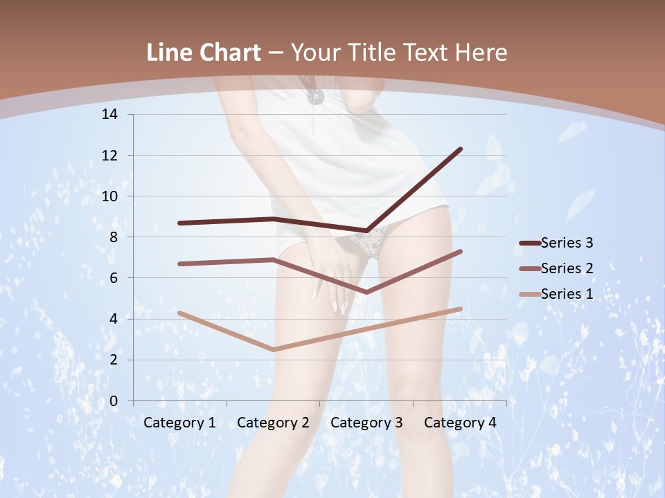 Female Underwear PowerPoint Template