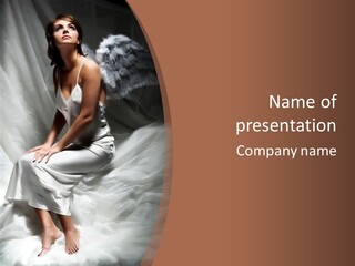 Angel Stock PowerPoint Template