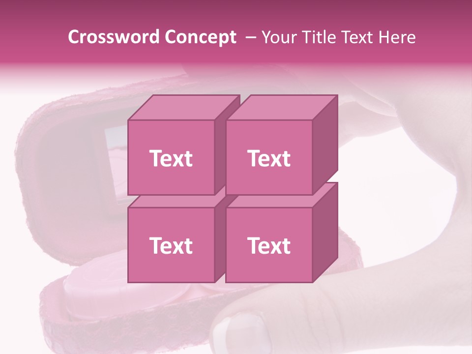 Contact Lens Case PowerPoint Template