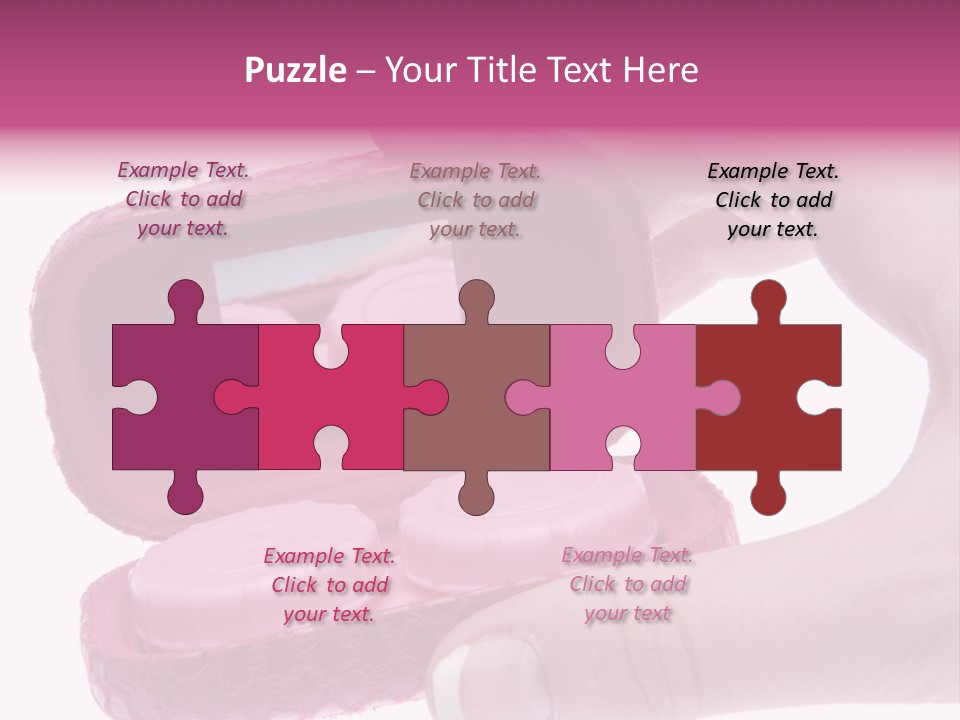 Contact Lens Case PowerPoint Template