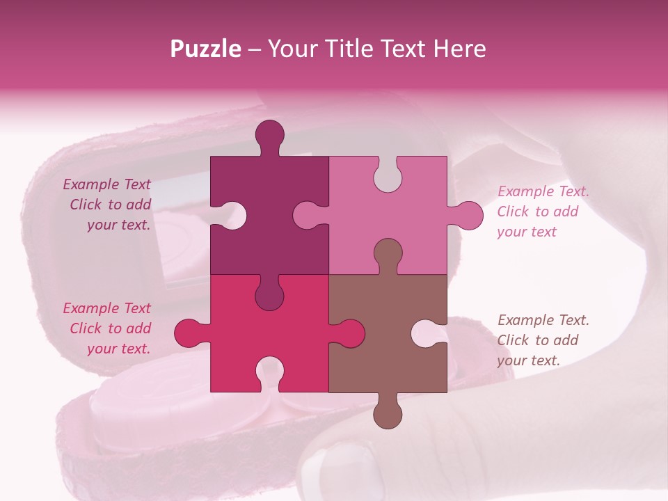 Contact Lens Case PowerPoint Template