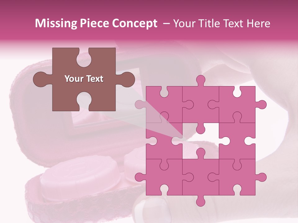 Contact Lens Case PowerPoint Template