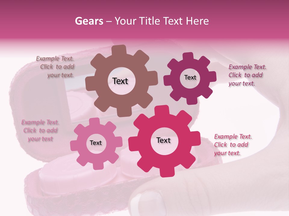 Contact Lens Case PowerPoint Template