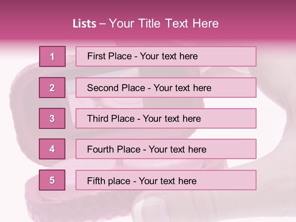 Contact Lens Case PowerPoint Template
