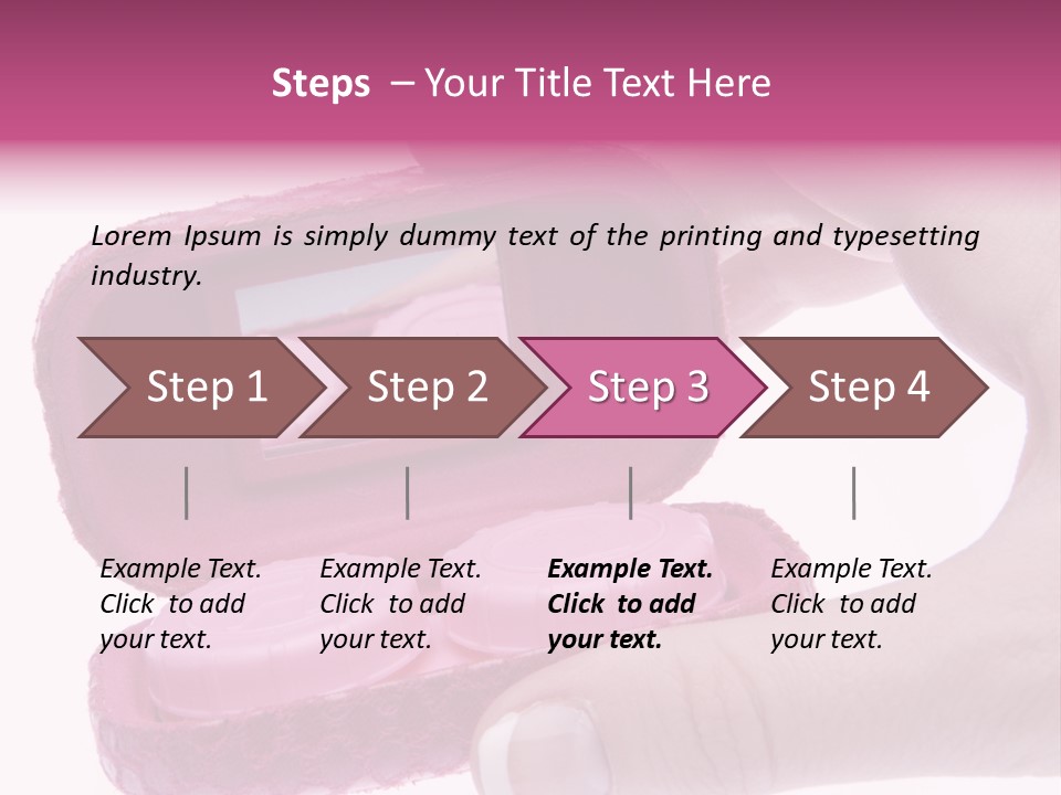 Contact Lens Case PowerPoint Template