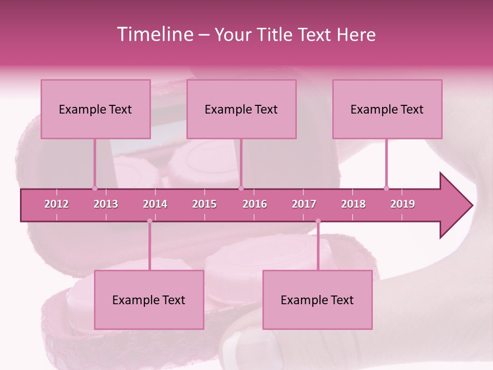 Contact Lens Case PowerPoint Template