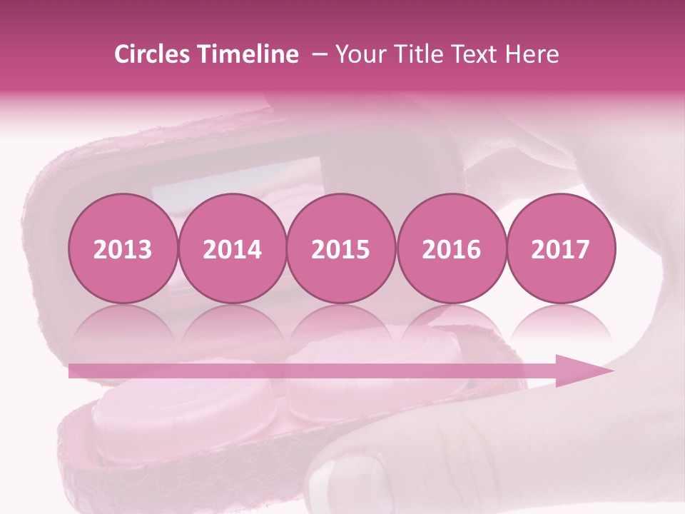 Contact Lens Case PowerPoint Template