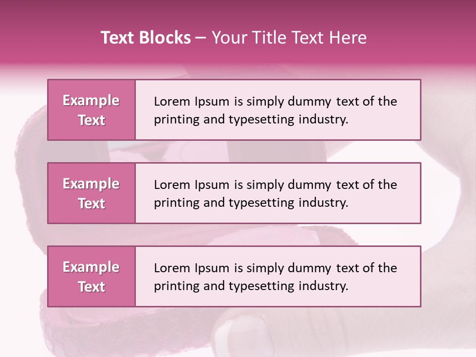 Contact Lens Case PowerPoint Template