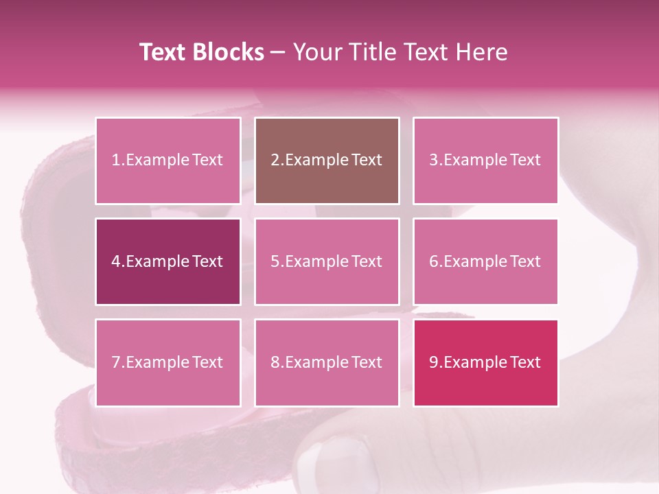 Contact Lens Case PowerPoint Template