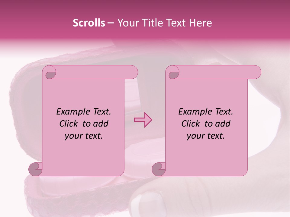 Contact Lens Case PowerPoint Template