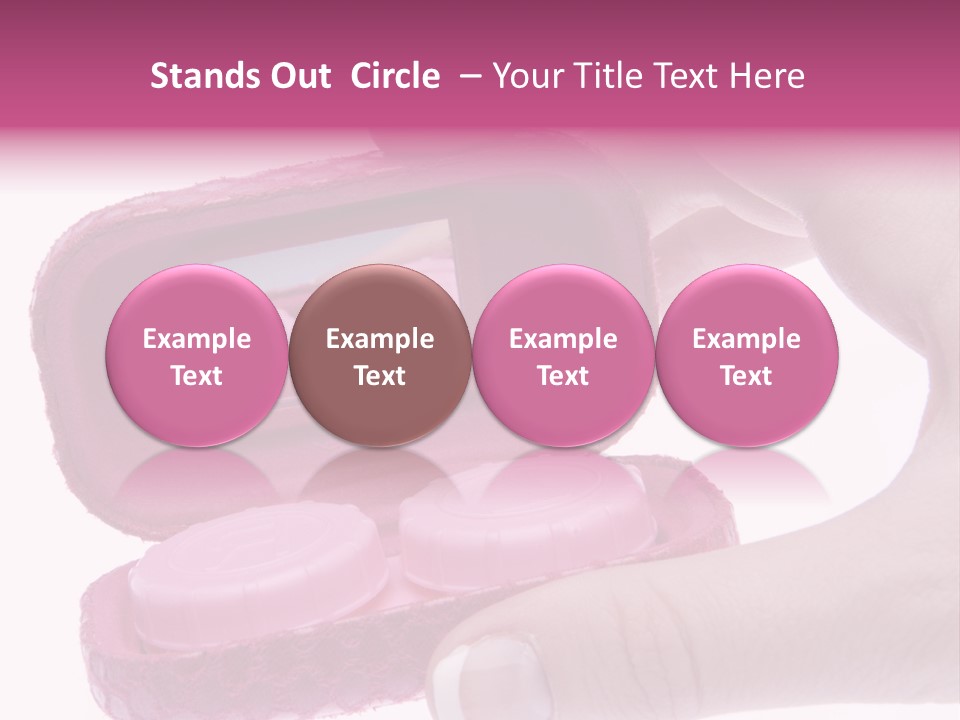 Contact Lens Case PowerPoint Template