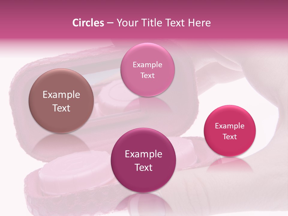 Contact Lens Case PowerPoint Template