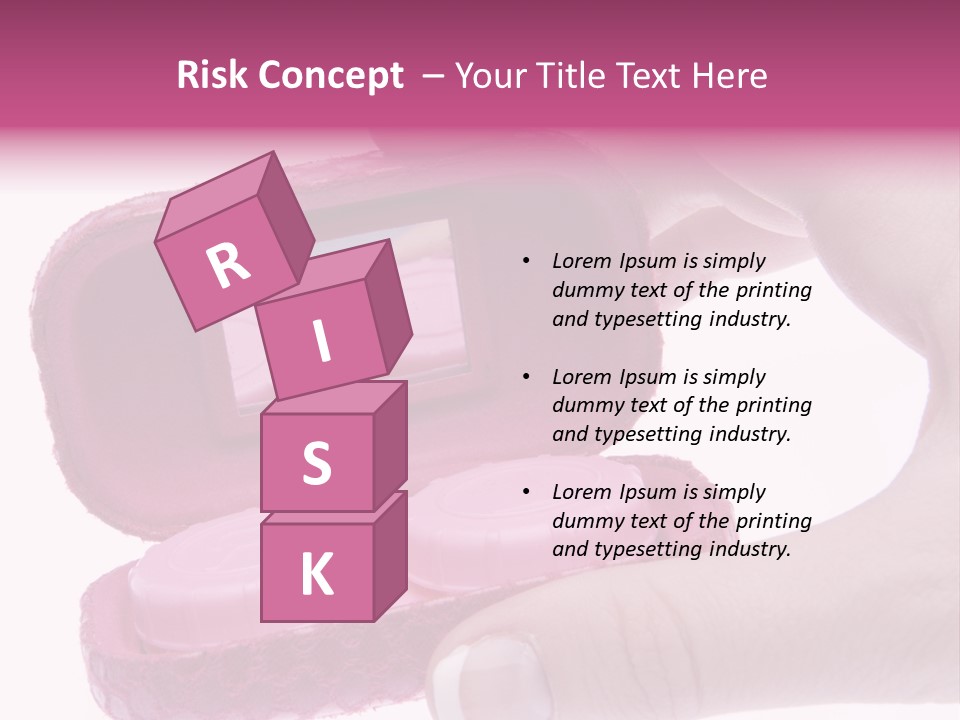 Contact Lens Case PowerPoint Template