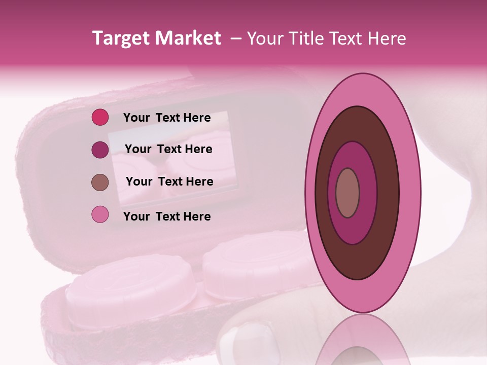 Contact Lens Case PowerPoint Template