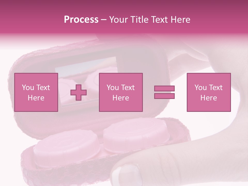Contact Lens Case PowerPoint Template