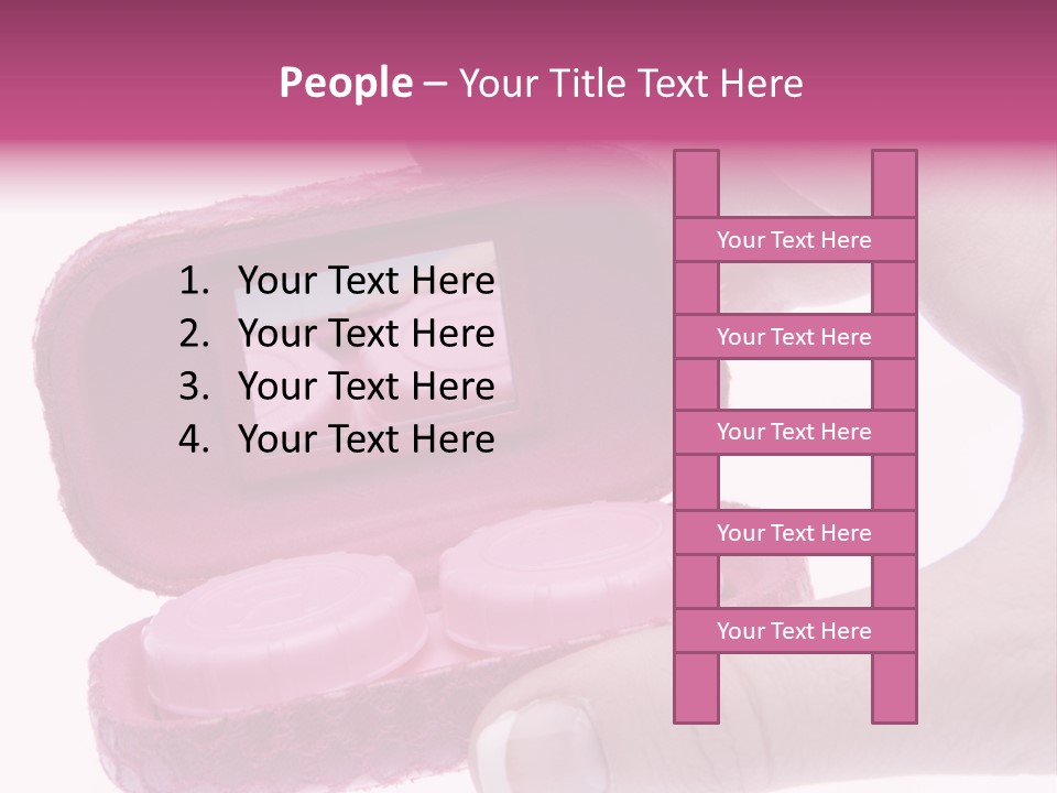 Contact Lens Case PowerPoint Template