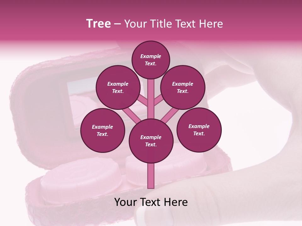 Contact Lens Case PowerPoint Template