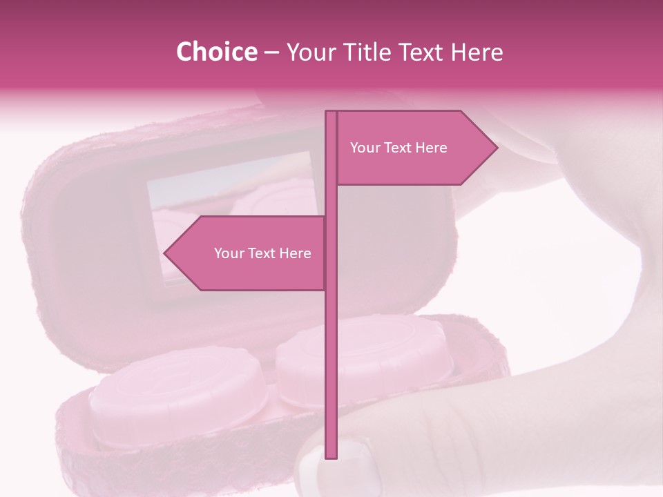 Contact Lens Case PowerPoint Template