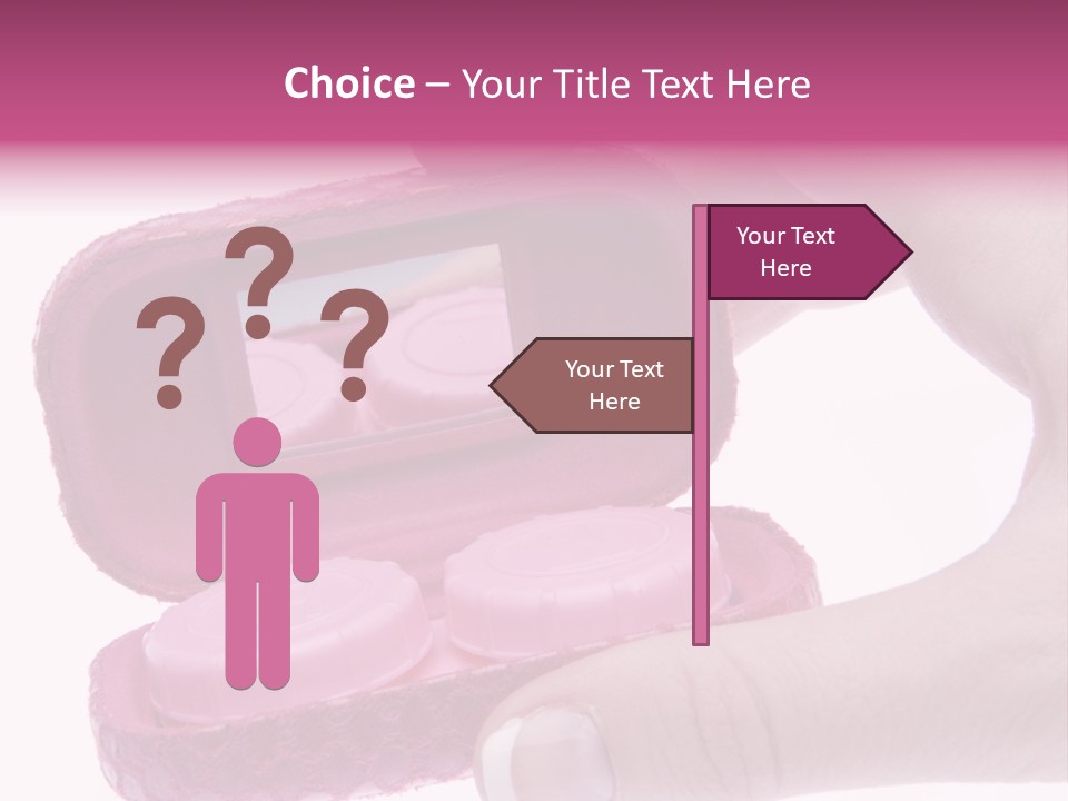 Contact Lens Case PowerPoint Template