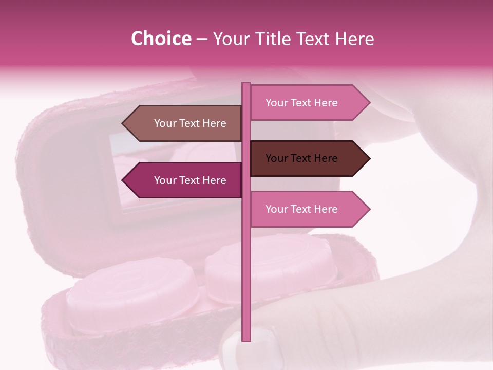 Contact Lens Case PowerPoint Template
