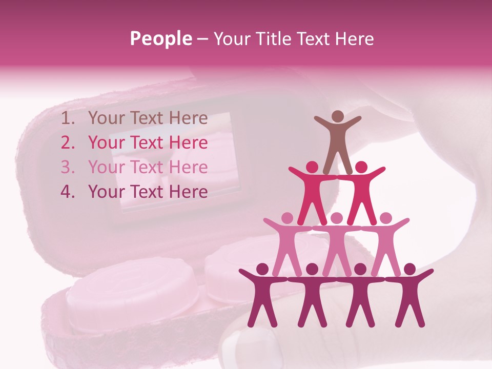 Contact Lens Case PowerPoint Template
