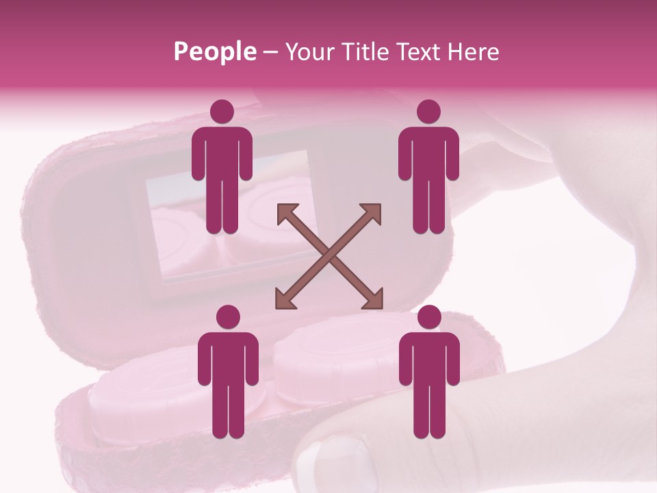 Contact Lens Case PowerPoint Template